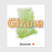 Ghana Sticker (Vel)