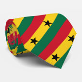 Ghana Stropdassen, mode Ghanese vlag, bedrijf Stropdas (Opgerold)