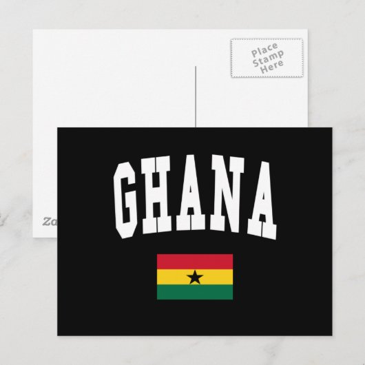 Ghana Style Briefkaart (Voorkant / Achterkant)
