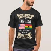 Ghana T-shirt (Voorkant)