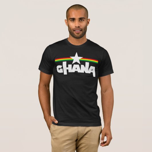 Ghana T-shirt (Voorkant volledig)