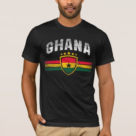 Ghana T-shirt (Voorkant)