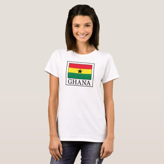 Ghana T-shirt (Voorkant volledig)