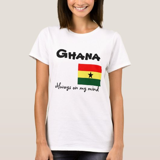 Ghana t-shirts (Voorkant)