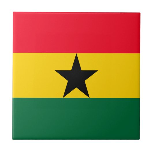 Ghana Tegeltje (Voorkant)