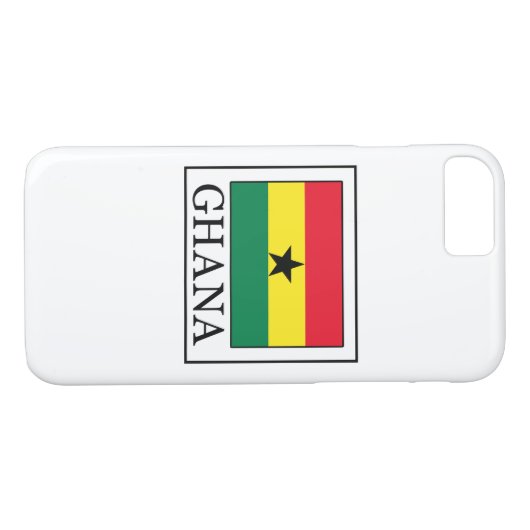 Ghana-telefooncel Case-Mate iPhone Case (Achterkant (Horizontaal))
