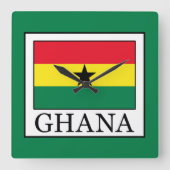 Ghana Vierkante Klok (Voorkant)