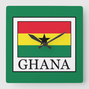 Ghana Vierkante Klok