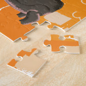 Ghana vintage reisposter legpuzzel (Zijkant)