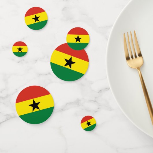 Ghana vlag confetti (Groep)
