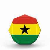 Ghana vlag fotoblokken (Voorkant)