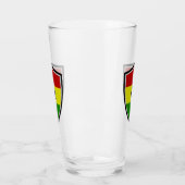 Ghana vlag glas (Links)