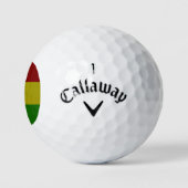 Ghana vlag golfballen (Logo)