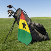 Ghana vlag golfhanddoek (Groen)