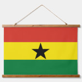 Ghana vlag hangend wandkleed (Voorkant 2)