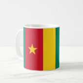 Ghana Vlag Keramische Mok (Voorkant links)