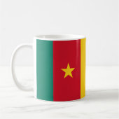 Ghana Vlag Keramische Mok (Links)