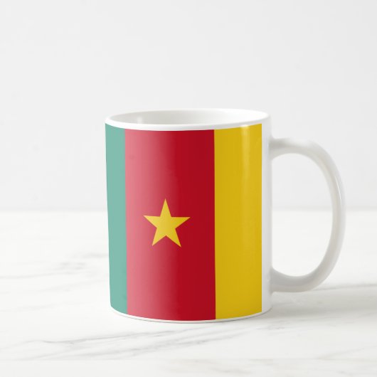 Ghana Vlag Keramische Mok (Rechts)
