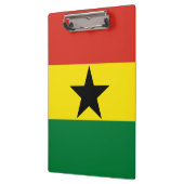 Ghana vlag klembord (Links)