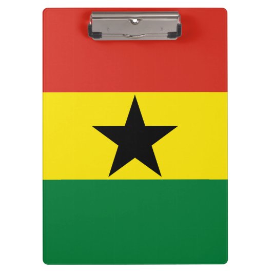Ghana vlag klembord (Voorkant)