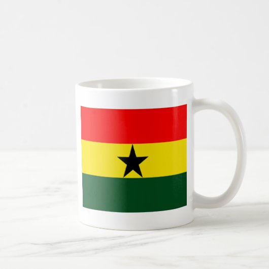 Ghana vlag koffiemok (Rechts)