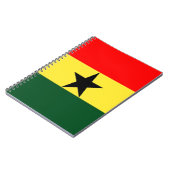 Ghana vlag notitieboek (Linkerzijde)