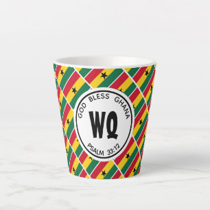 GHANA VLAG Patriottisch  Latte Mok