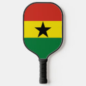 Ghana vlag pickleball paddle (Voorkant)