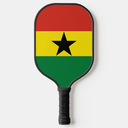 Ghana vlag pickleball paddle (Voorkant)