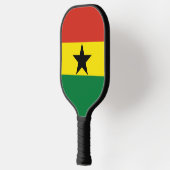 Ghana vlag pickleball paddle (Links)