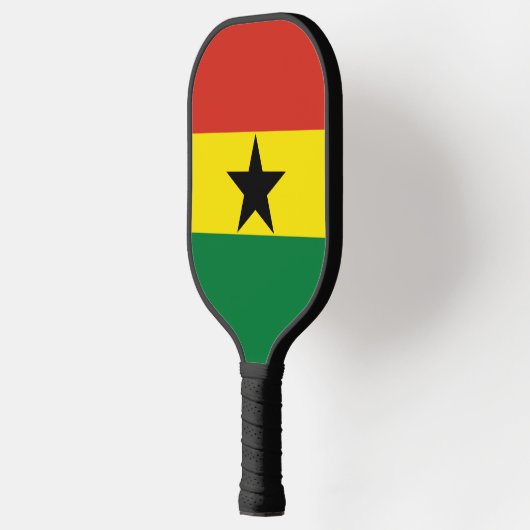 Ghana vlag pickleball paddle (Links)