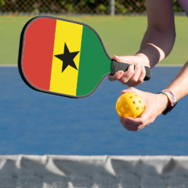 Ghana vlag pickleball paddle