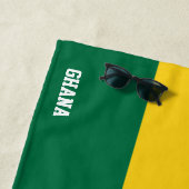 Ghana Vlag Prachtig Patriottisch Strandlaken (In situ)
