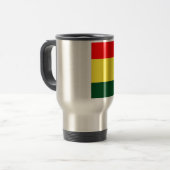 Ghana vlag reisbeker (Voorkant links)
