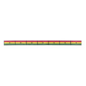 Ghana vlag satijnen lint (Voorkant)