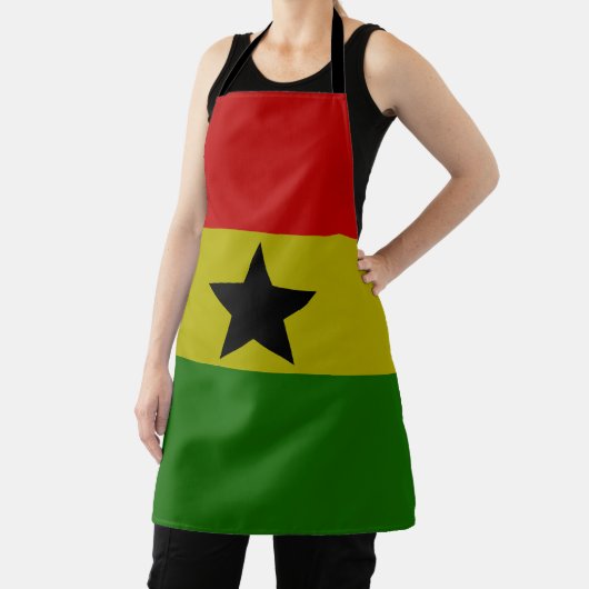 Ghana vlag schort (Insitu)