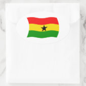 Ghana Vlag Sticker (Tas)