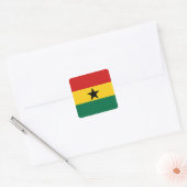 Ghana Vlag Sticker (Envelop)