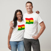 Ghana Vlag T-shirt (Unisex)