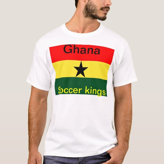 Ghana vlag t-shirt (Voorkant)