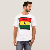 Ghana vlag t-shirts (Voorkant volledig)