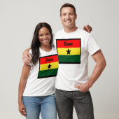 Ghana vlag t-shirts (Unisex)