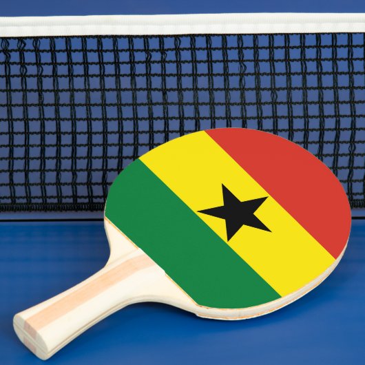 Ghana vlag tafeltennisbatje (Insitu)