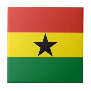 Ghana vlag tegeltje