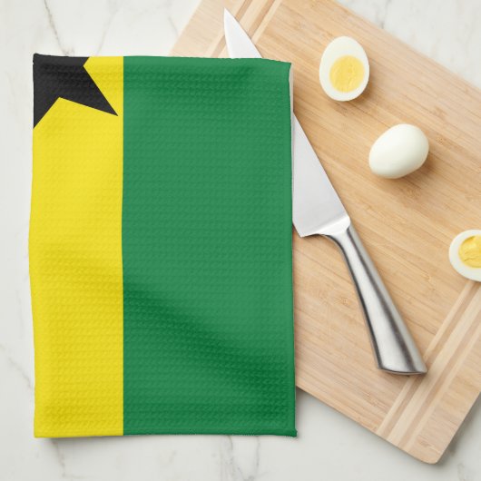 Ghana vlag theedoek (Quarter Fold)