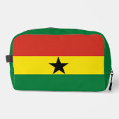 Ghana vlag toilettasje (Voorkant)