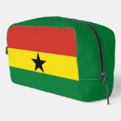 Ghana vlag toilettasje (Rechterhoek)
