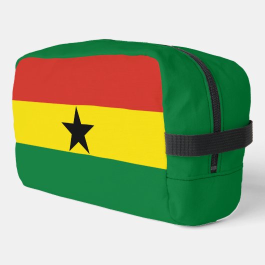 Ghana vlag toilettasje (Linkerhoek)