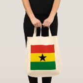 Ghana vlag tote bag (Voorkant (product))