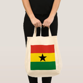 Ghana vlag tote bag